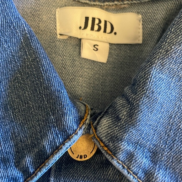 Girls Denim Halloween Jean Jacket Sz:S 11/12 - Picture 3 of 8